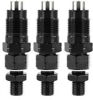 3pcs 131406360 SBA131406360 Fuel Injector for New Holland L140 L150 L170 L175 LX465 LX485 LX565 TC29 TC30 TC34 TC35 TC45 Case D33 D35 D40 D45 DX31 DX33 DX34 DX35 DX40 Tractor