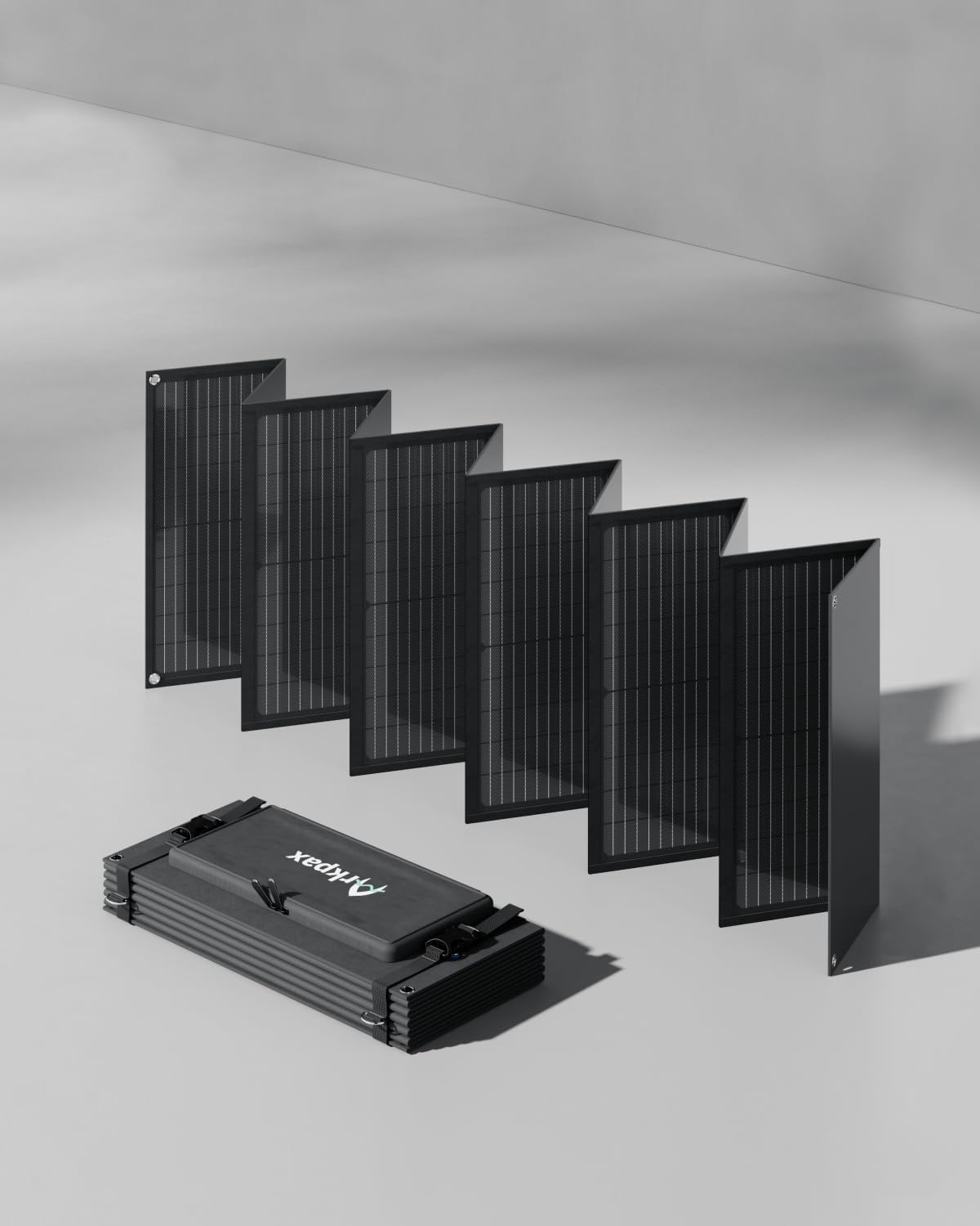 200W Photo voltaic Panel, 12-Fold Moveable Photo voltaic Charger with Adjustable Kickstand, IP65 Waterproof Photo voltaic Panel Package for Tenting, RV, Out of doors, House Emergency & Off-Grid Use