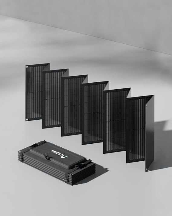 200W Foldable Solar Panel Kit 12-Fold Portable Solar Charger