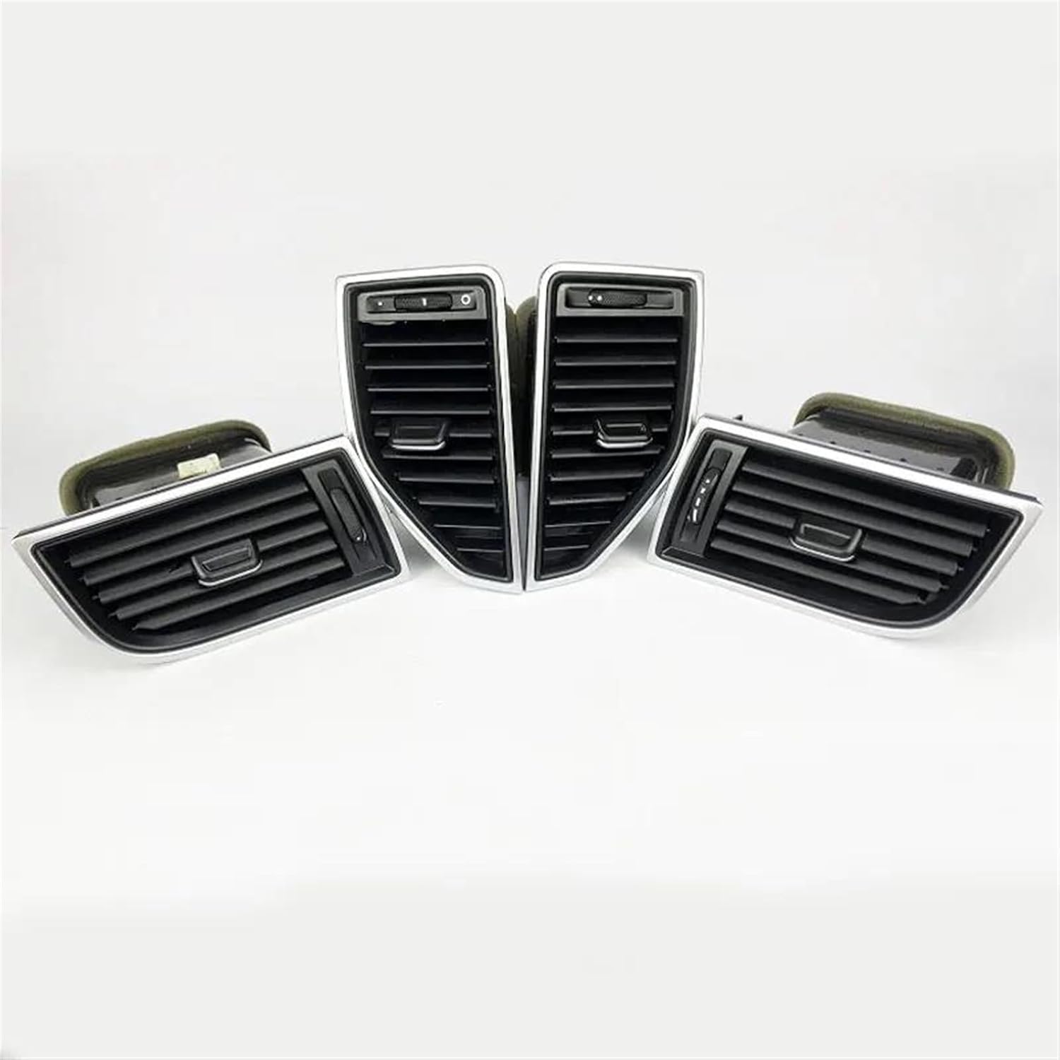 Car Vents Front Rear Conditioning Vents for Porsche Macan 2014-2017 Car Air Conditioner Outlet Assembly Car Parts(Rear)
