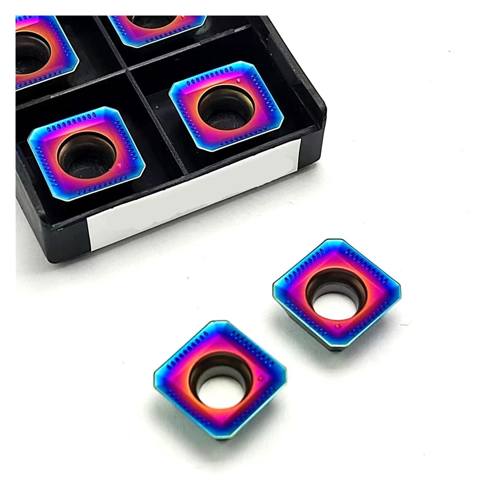 Inserts SEKT1204AFTN carbure plaquettes de coupe carrées pour métaux pack de 10