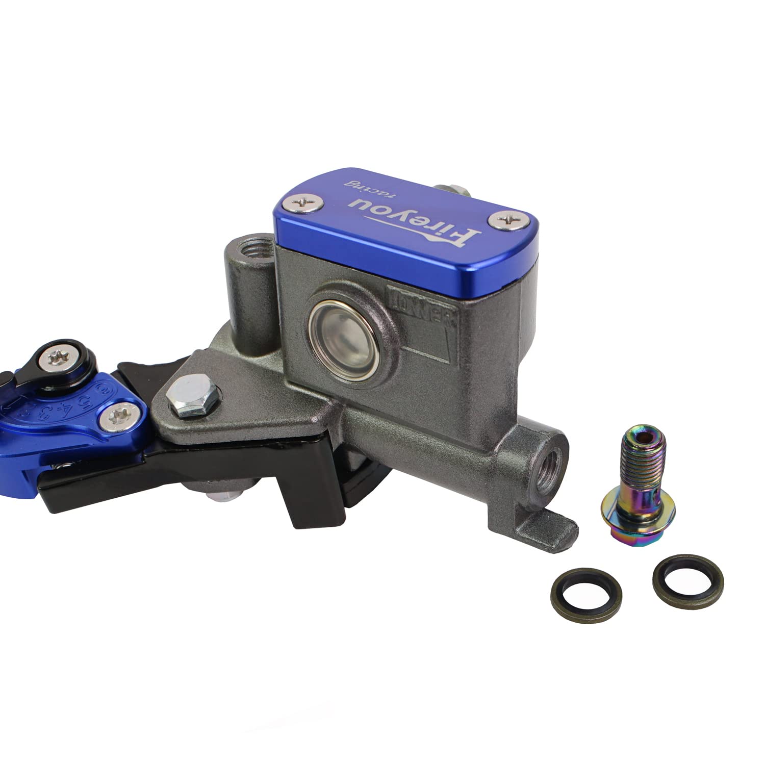 Amdohai Universal Motorcycle 7/8" 22mm Handlebar Brake Master Cylinder Clutch Lever Left Right - View #3