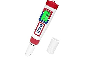 Accurate ORP pH Meter: 4-in-1 Hydrogen Tester for Purity and Quality