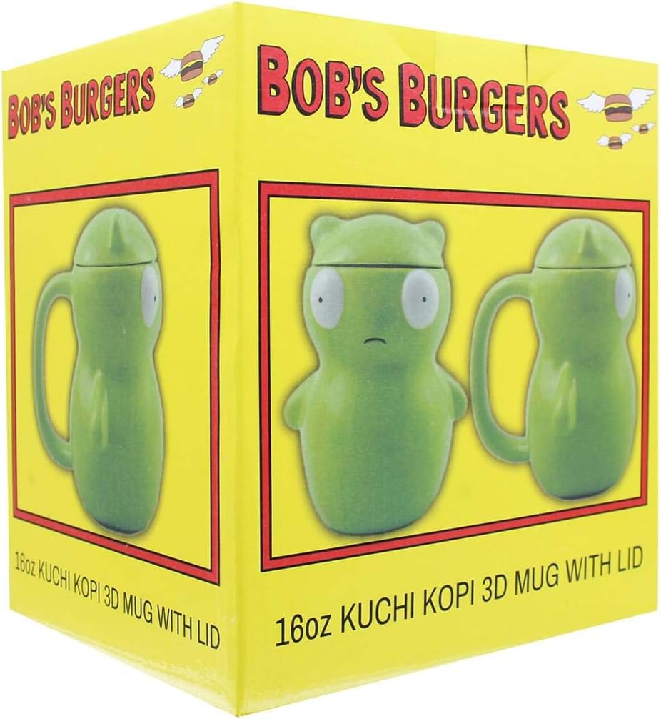Bob's Burgers 16oz Molded Kuchi Kopi Mug w/Lid