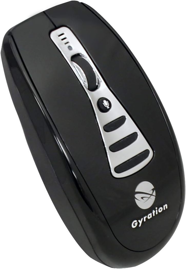 Gyration GYM3300 Air Mouse Voice Compatible with Mac and PC - Black