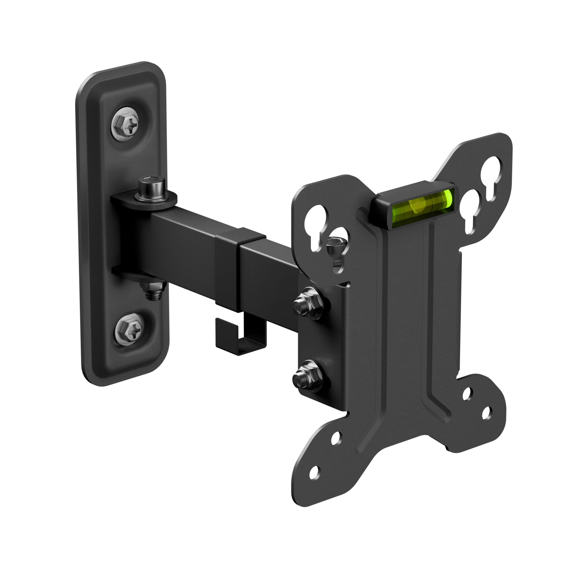 D-Line TV Wall Bracket for 13-27 Inch TVs, Tilt, Turn and Extend Monitor Wall Bracket with Spirit Level