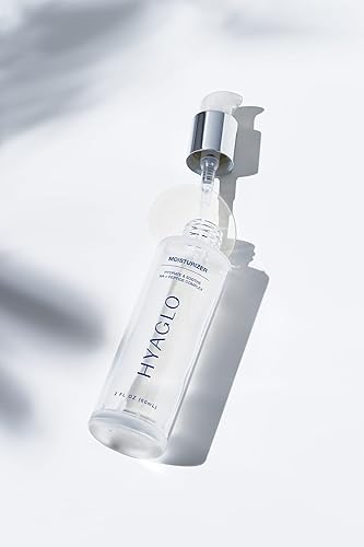 Miniatura 3 de HYAGLO® Hidratante – Cuidado de la piel ligero con ácido hialurónico – Humedad matutina y nocturna – Ideal para el verano | Vitamina C y E,