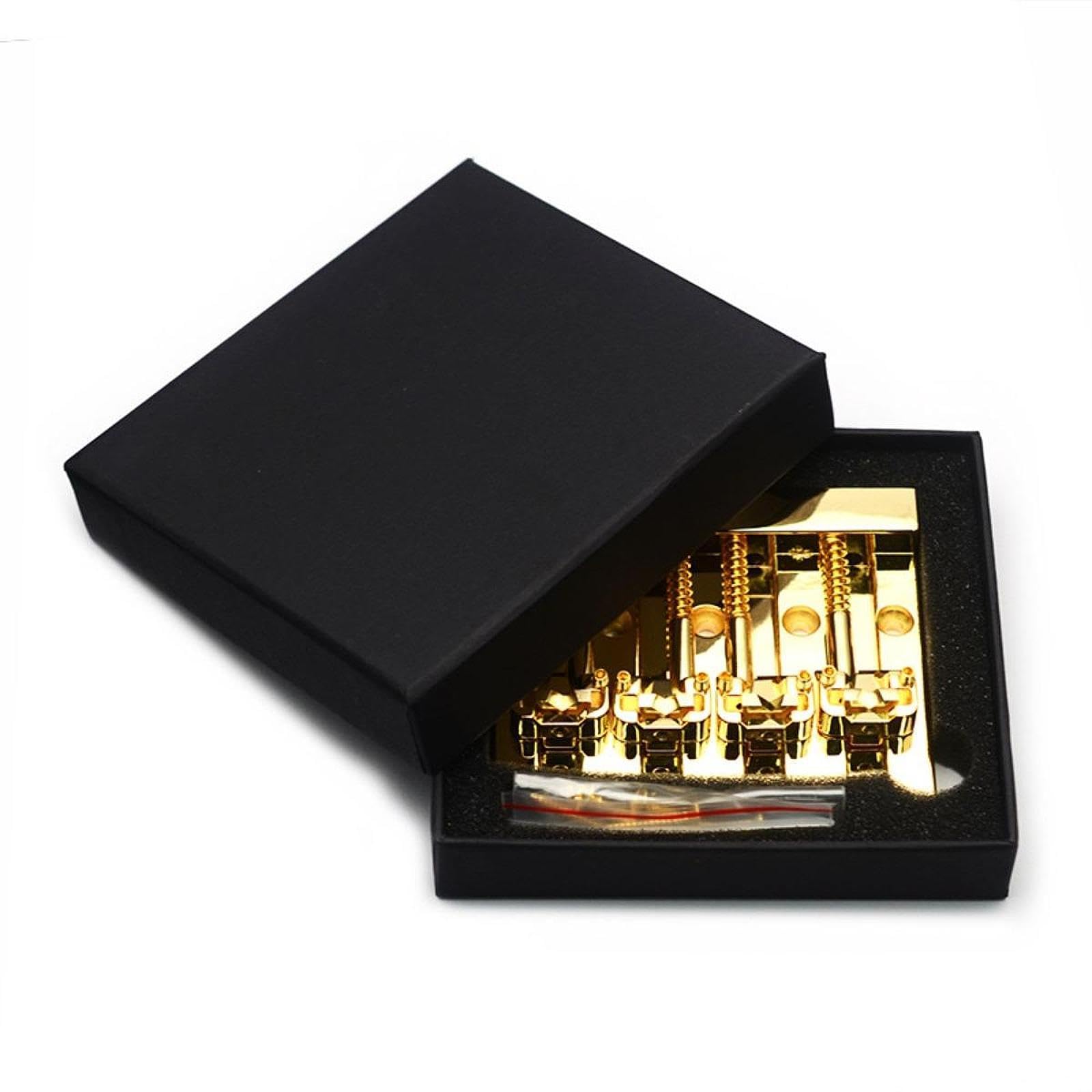 Ponte per Basso a 4 Corde, Sellette per Corde di Basso, Strumento Musicale per Musicisti Professionisti, Progetti Fai Da Te, Accessori, Oro