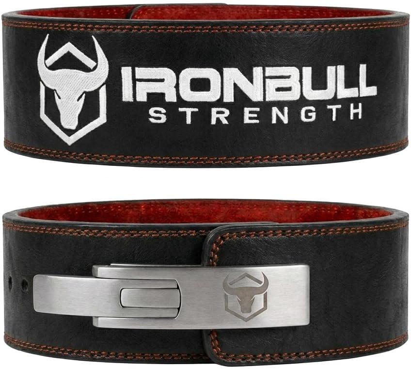 13mm Powerlifting Lever Belt – IPF Approved 4 Inch Weightlifting Belt for Squat, Deadlift & Strength Training – Premium Heavy Duty Leather Lever Belt for Men & Women