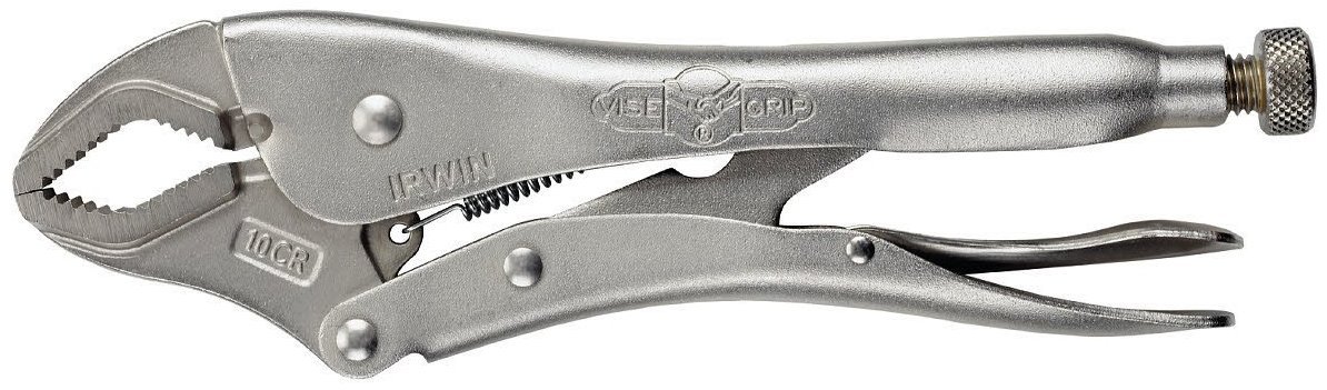 4935576 Locking Pliers10" Cur Jaw (10cr)(1102l3) D