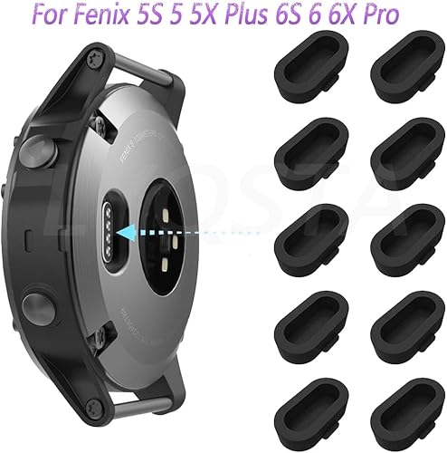 Miniatura 2 de TWRQA Reloj Sensor Plug Anti-polvo Cubierta a prueba de polvo para Garmin Fenix 7S 7 7X 6S 6 6XPro 5S 5 5XPlus Smartwatch Wearable Accesorios
