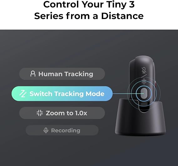 OBSBOT Vox SE Kablosuz Mikrofon – Profesyonel Stereo Ses, Gürültü Engelleme, Uzun Süreli Kullanım, Video Konferans, Canlı Yayın ve İçerik Üretimi için