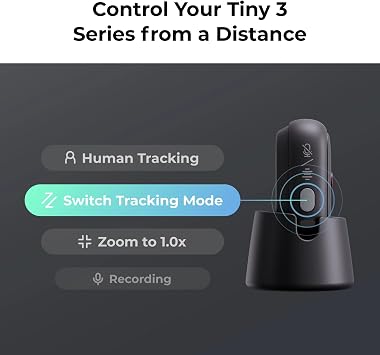 OBSBOT Vox SE Kablosuz Mikrofon – Profesyonel Stereo Ses, Gürültü Engelleme, Uzun Süreli Kullanım, Video Konferans, Canlı Yayın ve İçerik Üretimi için