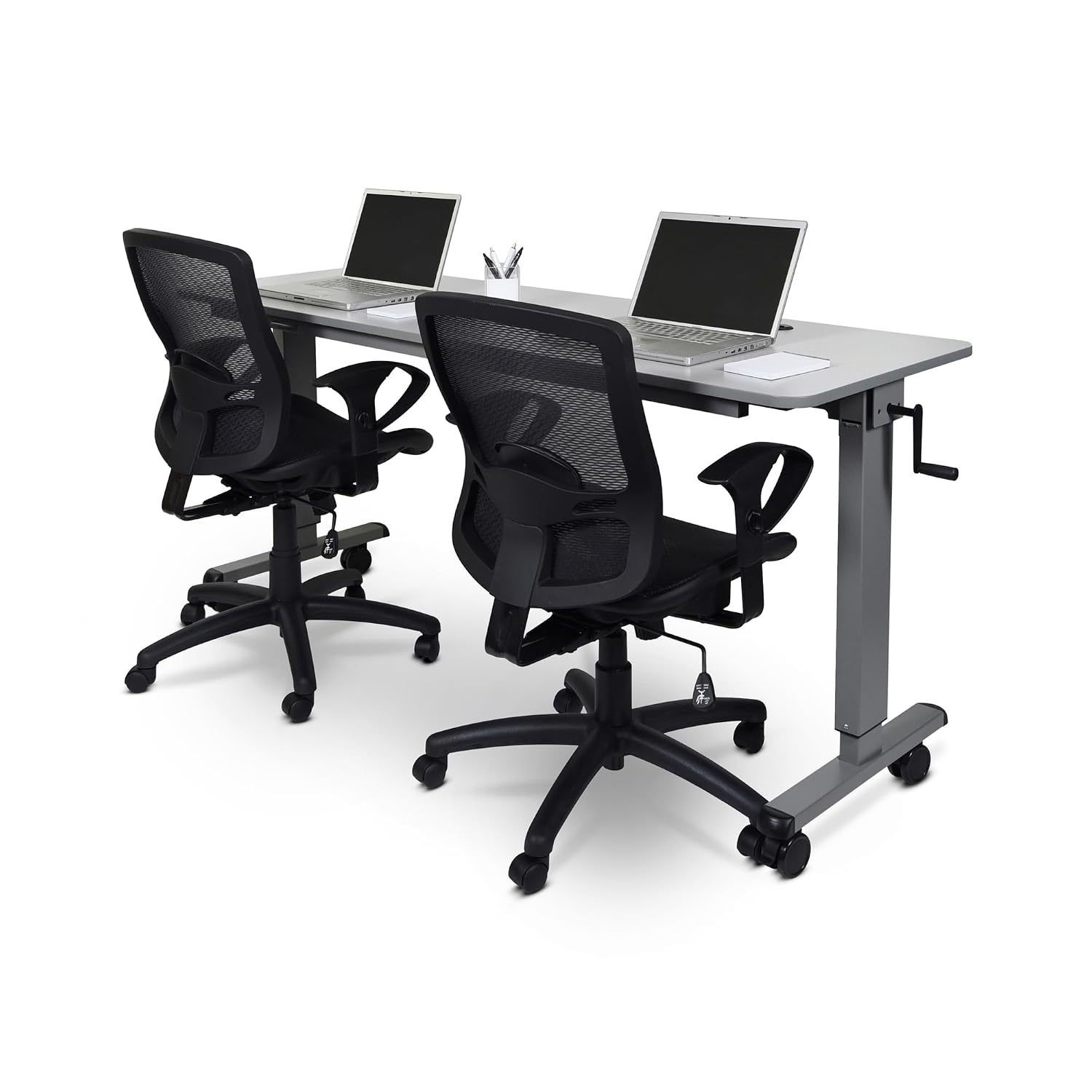 FSE 373-STAND-NESTC-72 72" Adjustable Flip-Top Table Crank Handle