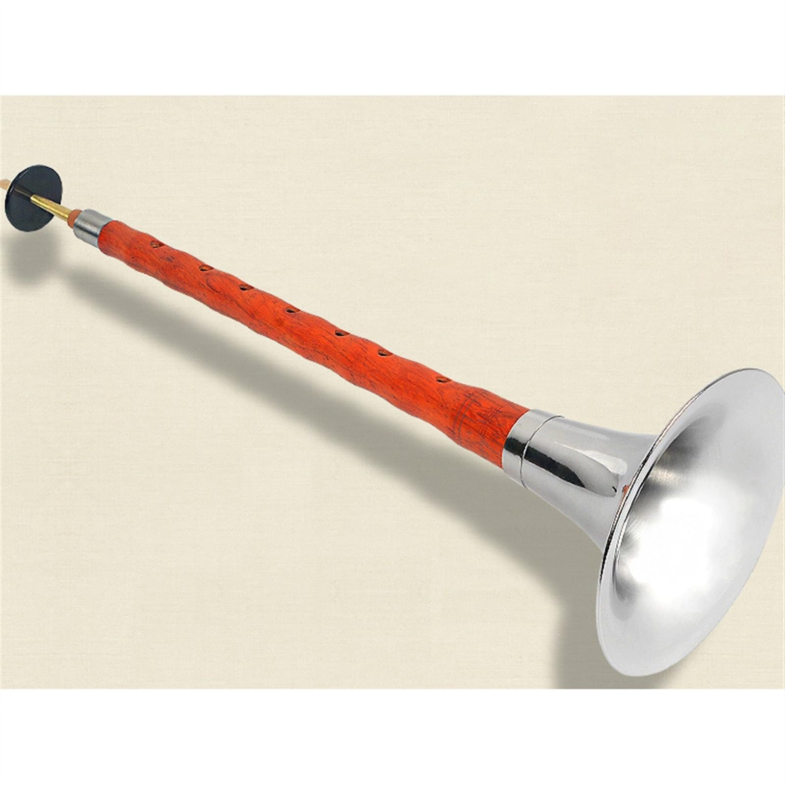 Suona Instrument Chinese Mahogany Pole Suona Musical Instrument Adult Traditional Folk Suona With Accessories (Color : E)