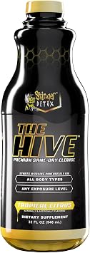Stinger Detox THE HIVE Premium Same-Day Cleanse 32 OZ Drink - Tropical Citrus Flavor - 32 Ounces