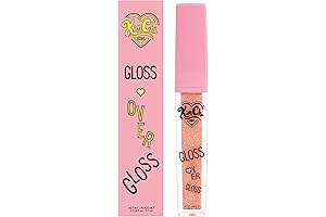 Gloss Over Gloss Shimmery Micro-Sparkle Lip Gloss in Peach Shimmer