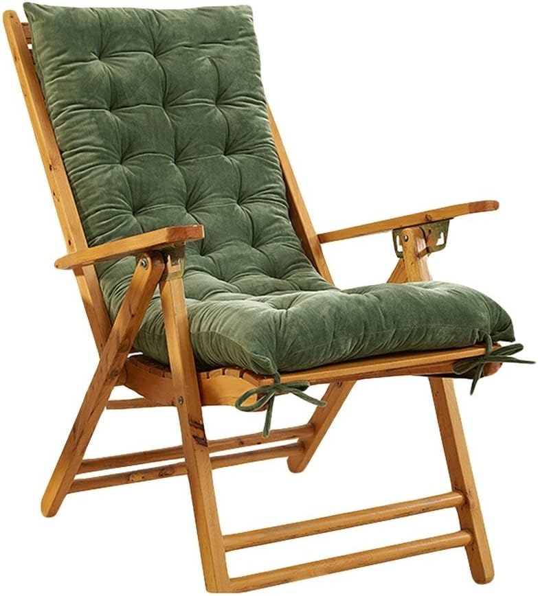 Overstuffed Bench Cushion Soft Chair Cushion for Patio Louges Gliders Rocking Chair Porch Swings 46"x18" Army Green