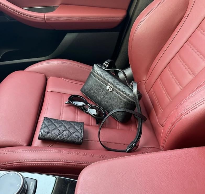 Genuine Leather Bags for Women Small Crossbody Top Handle Pouch Purse Shoulder Bag Luxury - Image 4