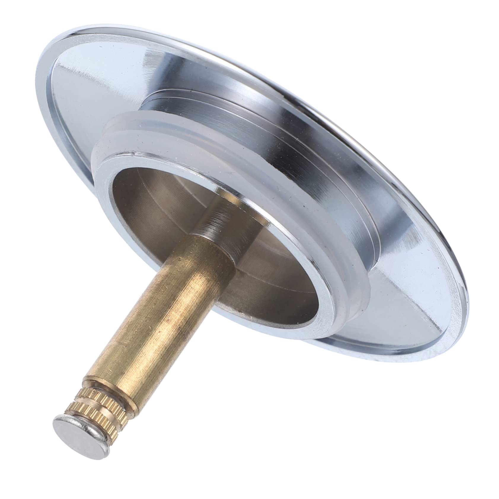 WOONEKY Bath Drain Stopper Rotary Plug for Bathroom Leak Bath Plug Replacement Easy Installation Use