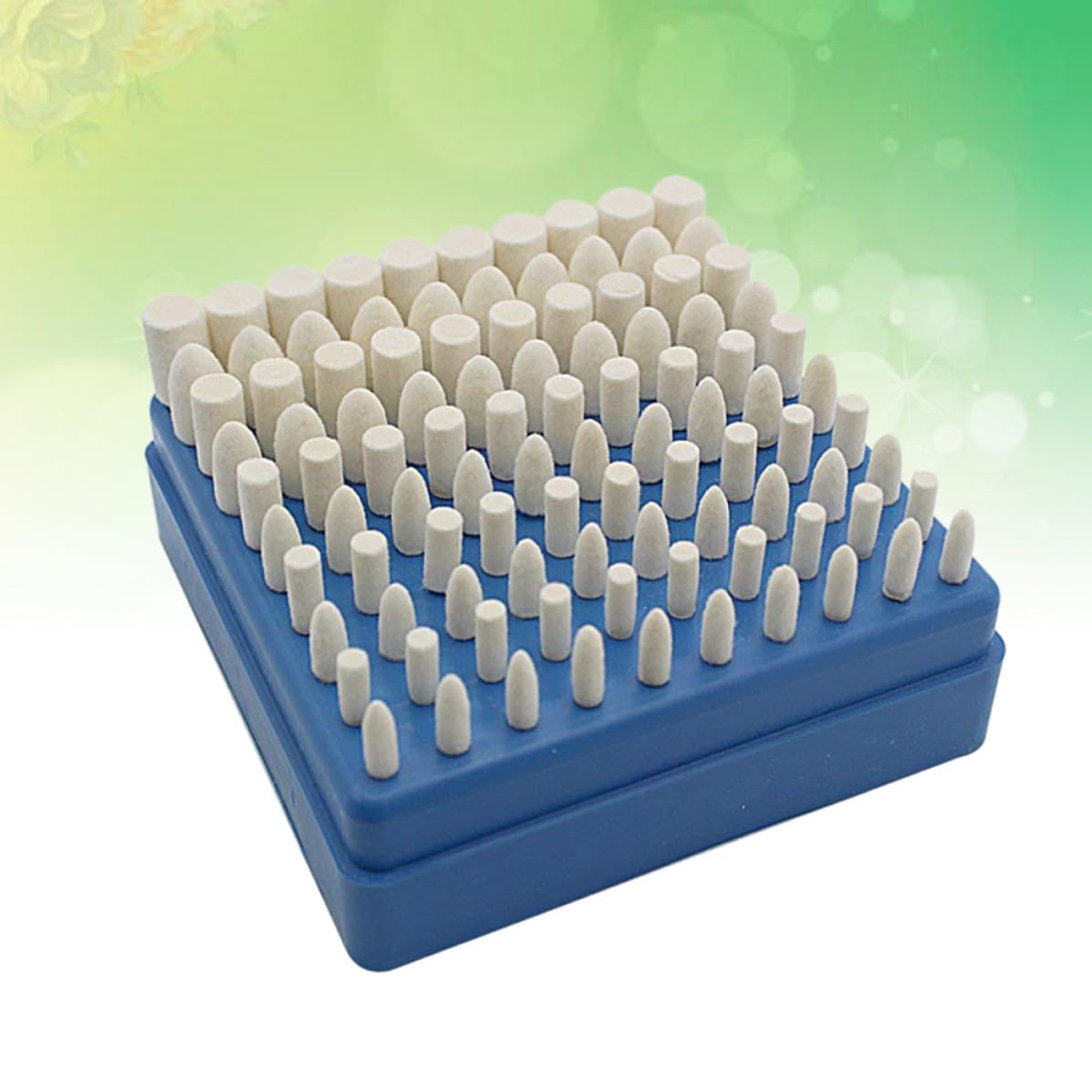 Wool Polishing Wheel Set 100pcs for Jewelry Finishing and Repair