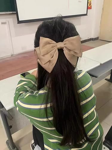 Miniatura 10 de Kefley Pinzas para el cabello con pasador francés para cabello grueso y fino, sandalias de lazo de grogrén para mujeres, niñas y horquillas de cinta