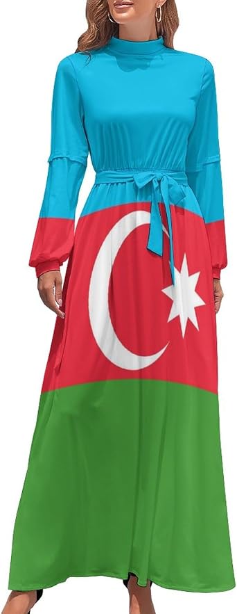 El Salvador Flag Long Skirt, Beach Skirt, Package Skirt, Suspender, Long-Sleeved Dress