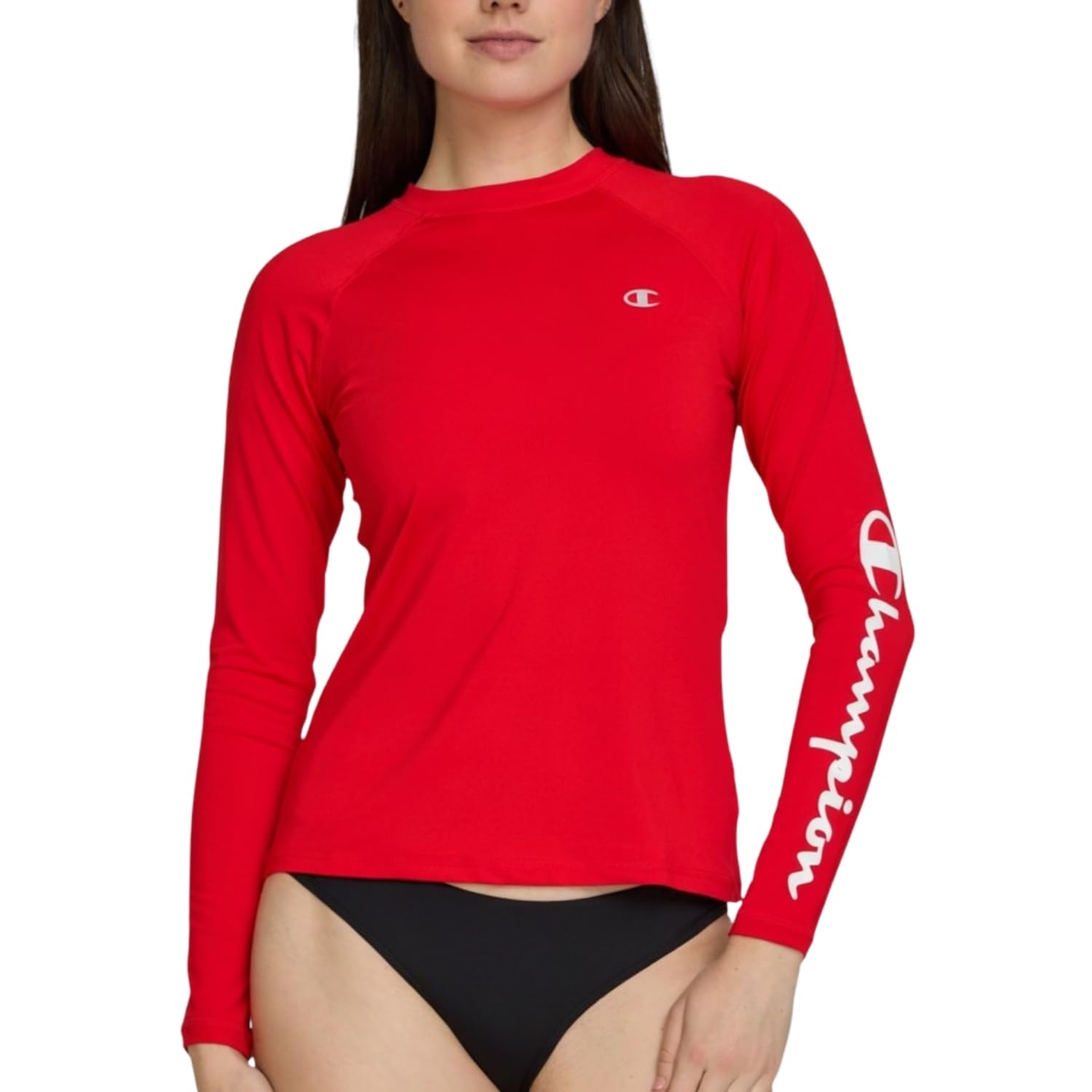 Champion Rash Guard for Women, Womens Rash Guard Long Sleeve Shirts, Rashguard Swim Shirt Women UPF 50+ SPF & UV Protection