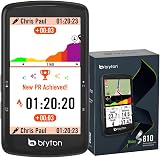 Bryton Rider S810 GPS Bike Computer with 3.5" Color Touchscreen with 2.5D Curved Glass, 50hrs Battery, Offline Europe Map, Turn-by-Turn Navigation, ANT+/BLE, Strava Live Segment - 1