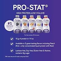 Vista 3 de Pro-Stat, libre de azúcar. Formula de proteínas líquidas, 30 onzas , 1