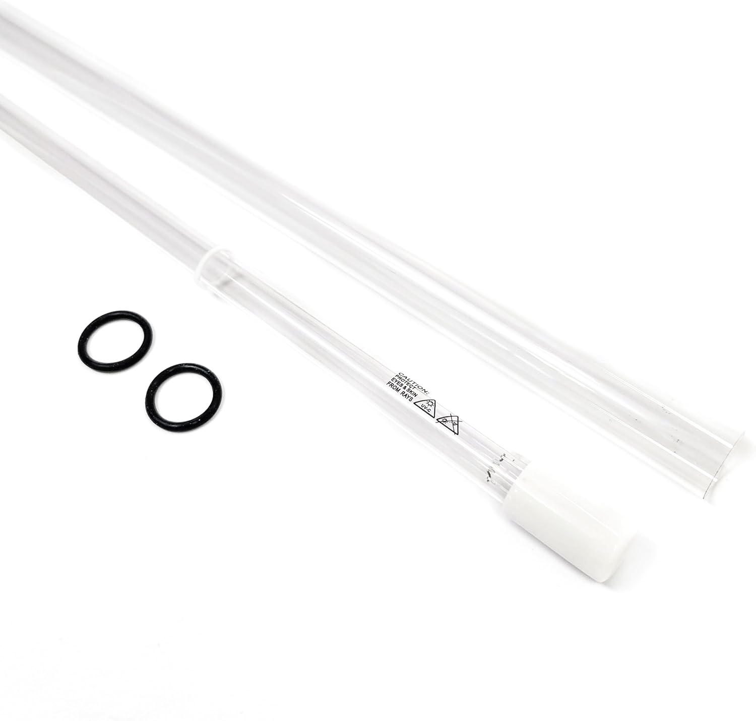 Combo Package Replacement UV Bulb PUV-14, PUV14, Sleeve QSO-410 with O-Rings Maintenance kit for Pelican Water Systems, Premium OEM Compatible, Guaranteed for 1 Year