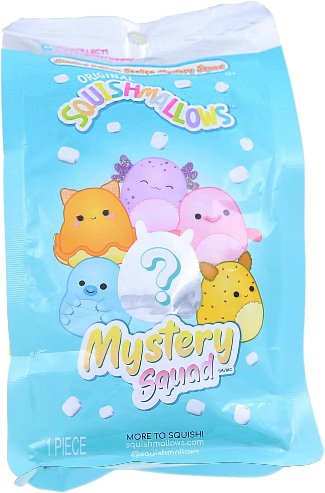 Kellytoy 2021 Limited Edition Sealife Mystery Squad Bag 5 Plush - One of Six