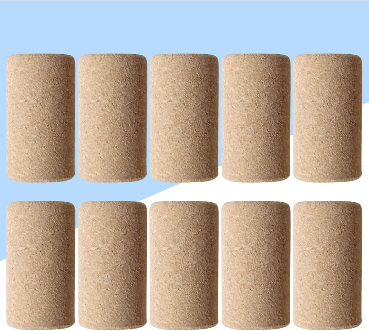 Cabilock 20pcs Sealing Wine Cork for Bottle Wooden Wine Bottle Stopper Eco-friendly Cork Sealer for Bulk