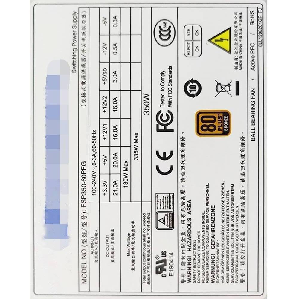 FSP300-60PFG for FSP Industrial Computer Power Supply