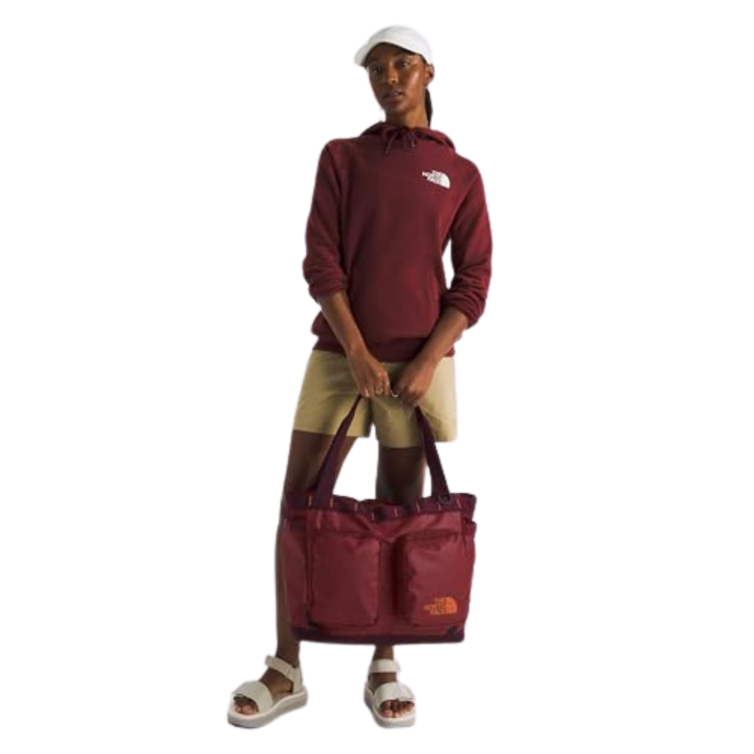 The North Face NF0A81BMADD BASE CAMP VOYAGER TOTE Gym Bag Herren Sumac/Iron Bronze Größe OS