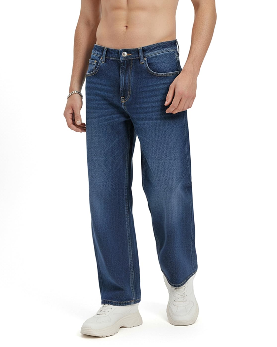 tweezers Straight Fit Men Dark Blue Jeans-picture-47