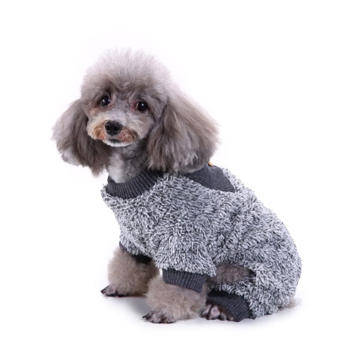 Mipcase 4pezzi Pigiama Per Cani Adorabili Costume Notturno Confortevole Per Cuccioli Abbigliamento Per Animali Domestici Per Casa e Feste