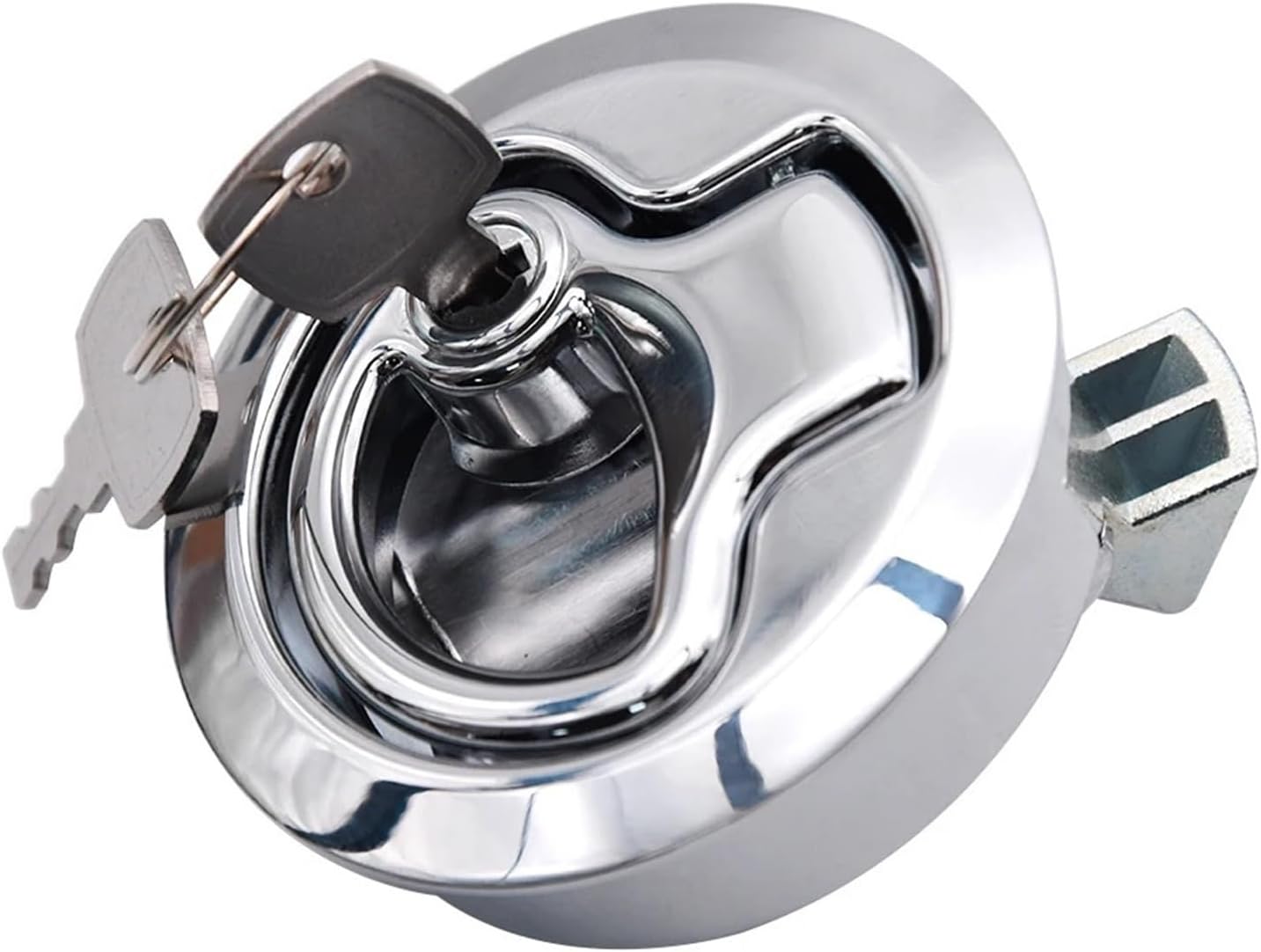 2 Inch/50mm Flush Door Pull Hatch Latch RV Marine Boat 316 Stainless Steel for Yacht Accessories 1Pcs