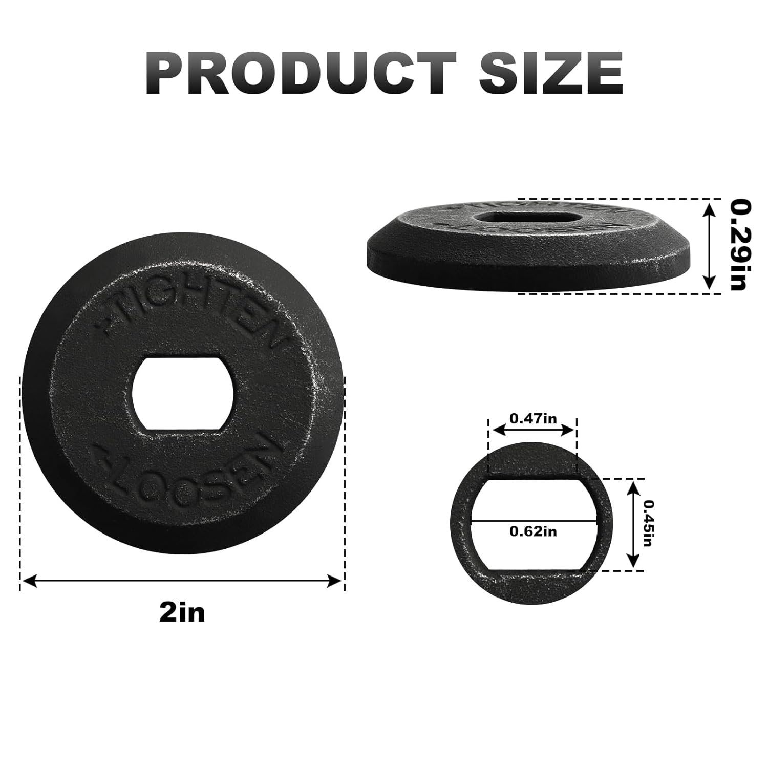 151962-01 Outer Clamp Washer for Dewalt 151962-01 Miter Saw Fits for Dewalt Miter Saw Blade Clamp Washer 703 and 718 Models Black and Decker Miter Saw Kobalt Miter Saw