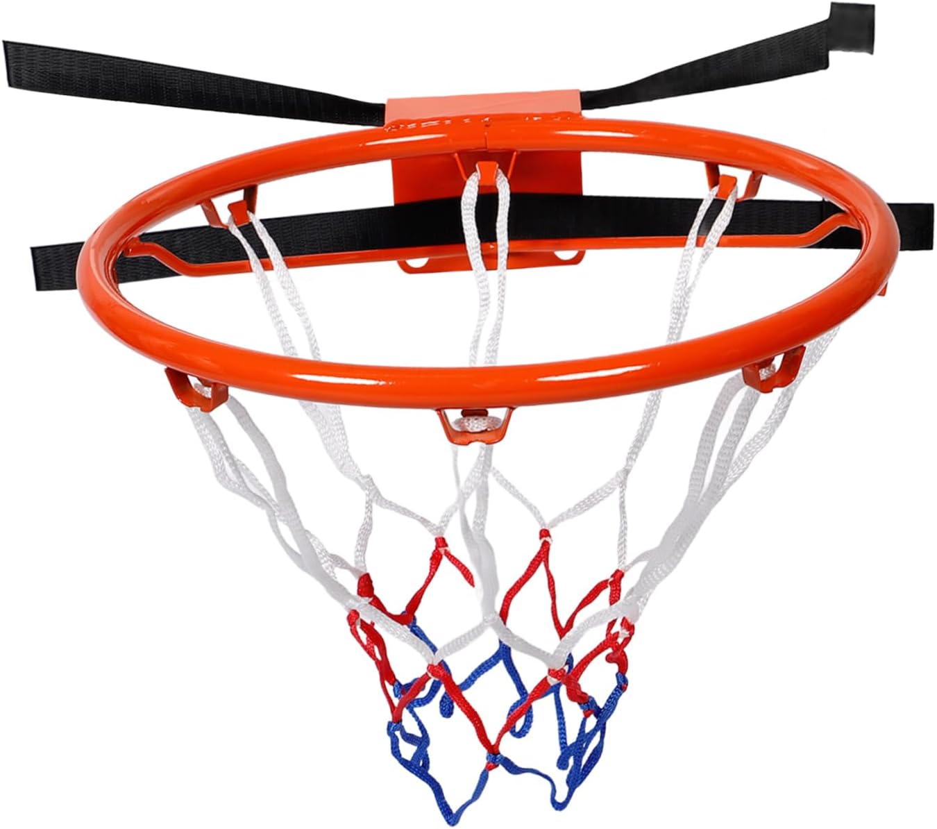Basketball Hoop for Adults No Drill Installation Durable Frame Outdoor Indoor Use Lightweight Portable Basketball Net Replacement Rim with Nets Orange
