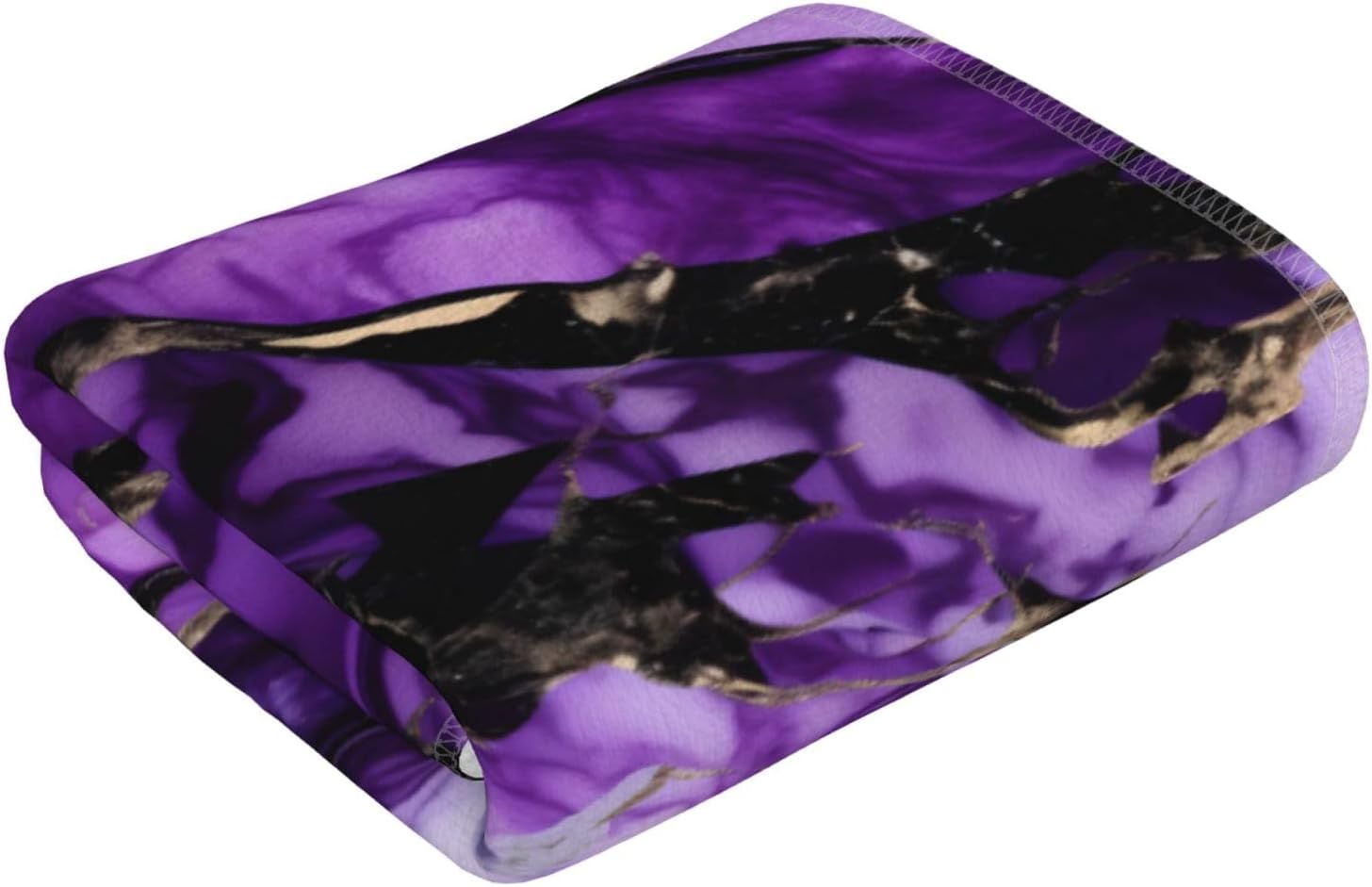 Purple Marble Print Hand Towels for Kitchen, Decorative Bathroom Towels Decor Farmhouse Cute for Men Women Gifts