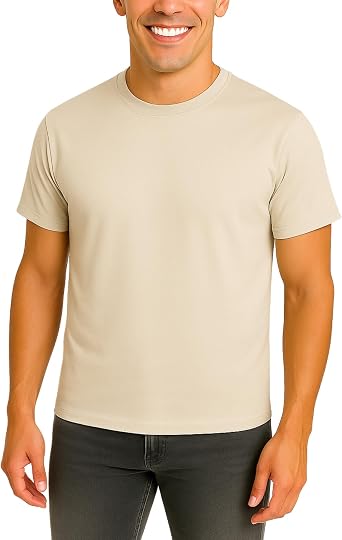 Wise Owl Accessories Mens T-Shirts Short Sleeve Crewneck Cotton Soft Comfortable Fashion T Shirts for Men, 1 Pack