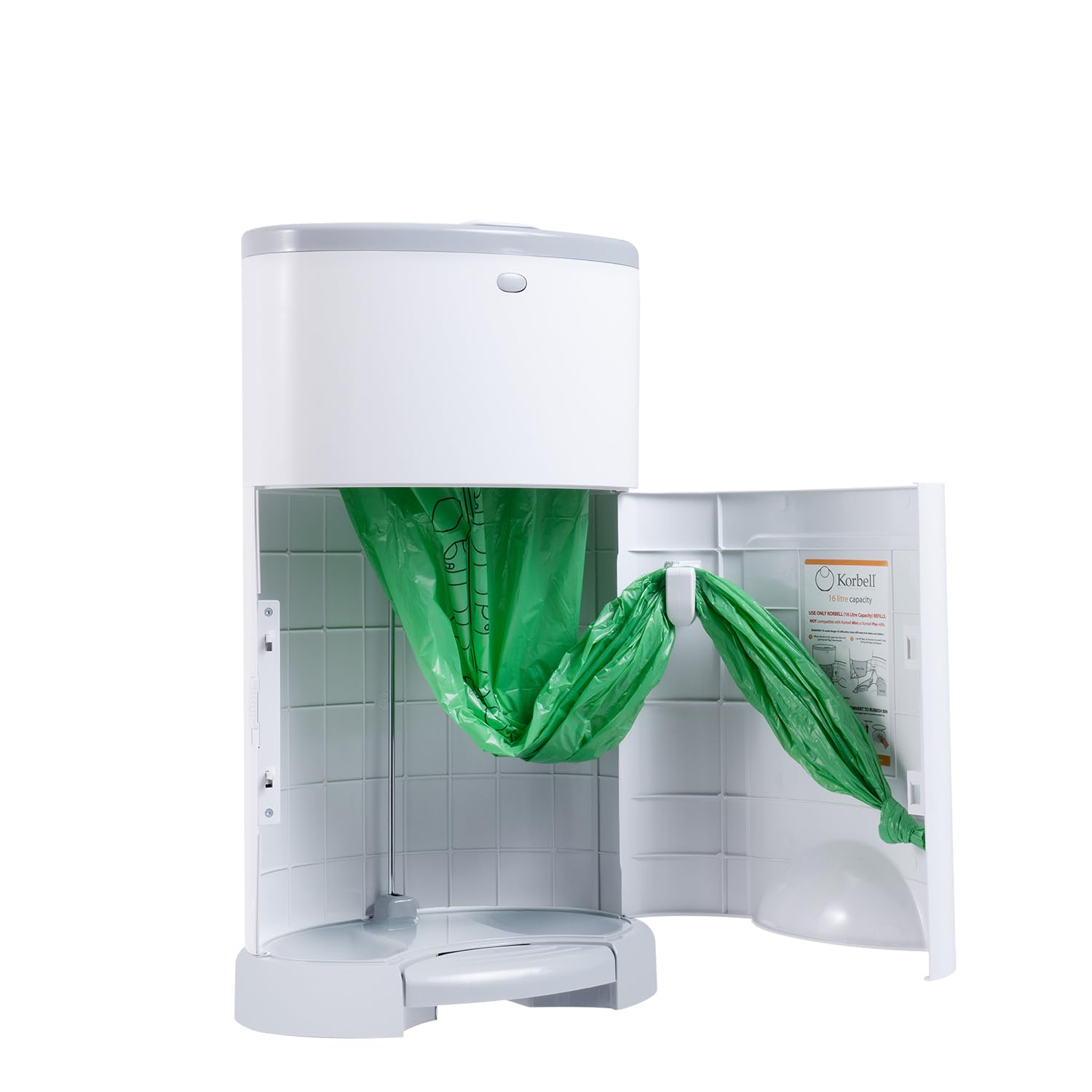 Set Pattumiera Raccolta Differenziata in Metallo 45 LT con Pedale | Leroy Merlin