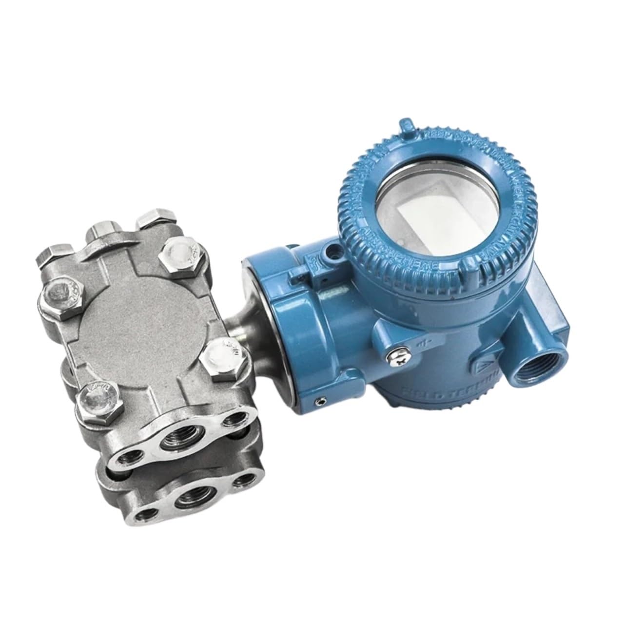 Amrttwy One Color Pressure Transmitter, Pressure Transmitters 4-20Ma Intelligent Differential Transmitter With Hart And Capacitive Level -100-500Kpa