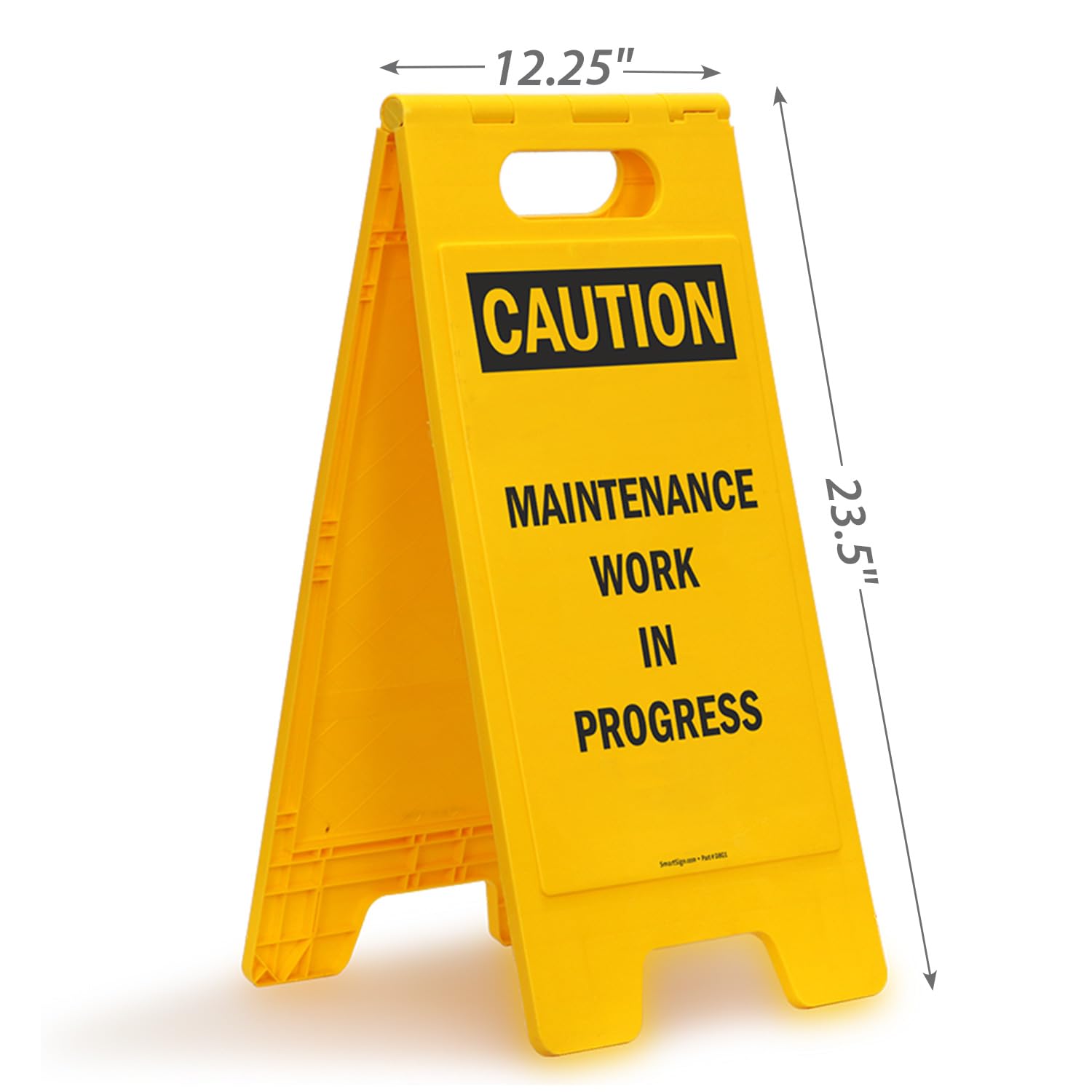 Caution Maintenance Signs - Durable & Two-Sided -3