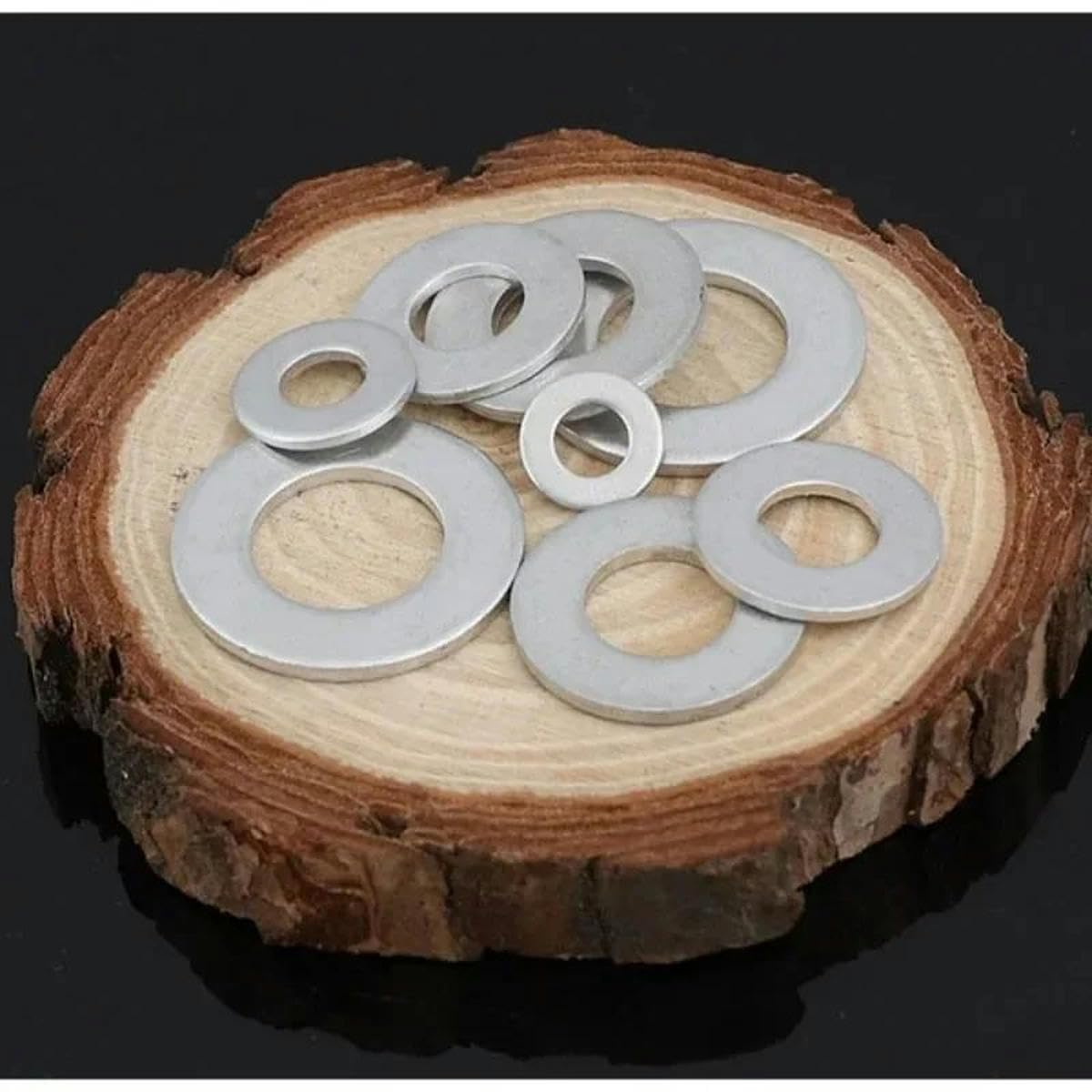 10/50/100 Stück Aluminium-Unterlegscheiben Dichtring Dichtungen Stopfen Öldichtungsverschraubungen M9 M10 M12 M13 M14 Dicke 0,5 1 1,5 2 3 mm-M10x14x2mm-100 Stück