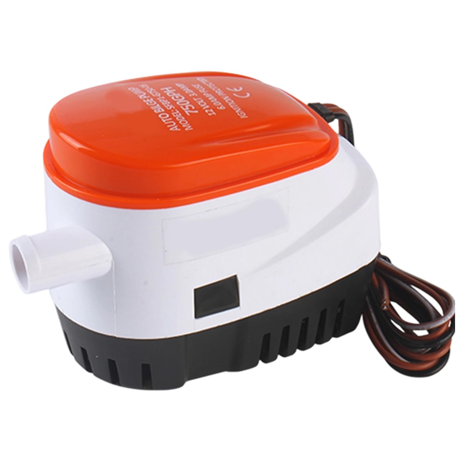 Woedpez 1100Gph 750Gph / Automatic Water Pumps Bilge For Boat Yacht 1-1 / 8In Outlet Auto High Efficiency Automatic