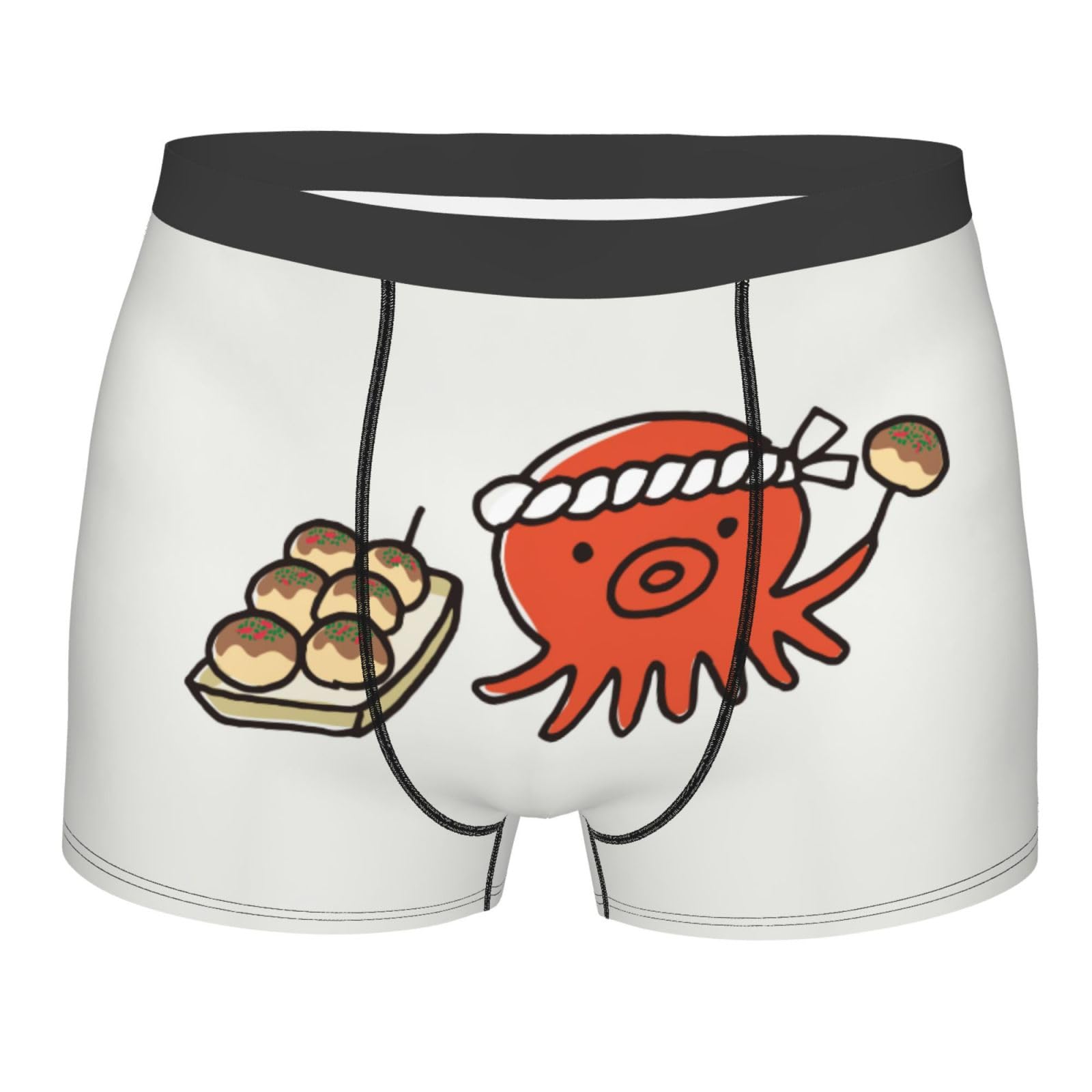 パンツ TAKOYAKI Amazon.co.jp: たこ焼きを持った タコ ボクサーパンツ メンズ 下着
