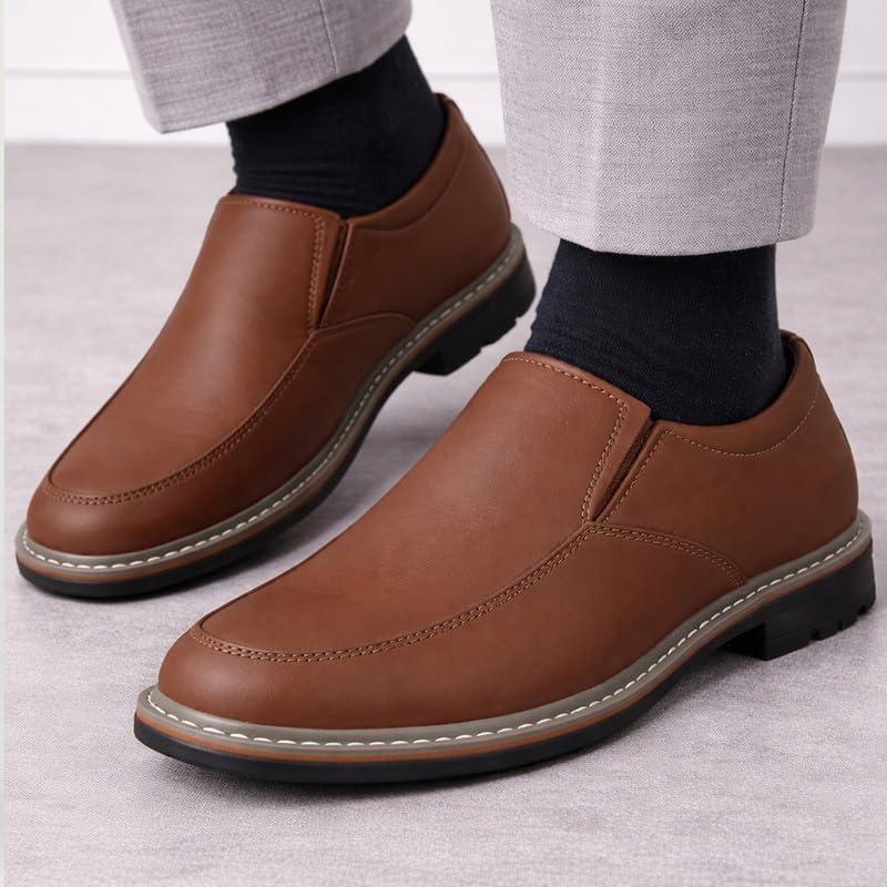Image of FAUSTO Men Formal Pull-On Shoes