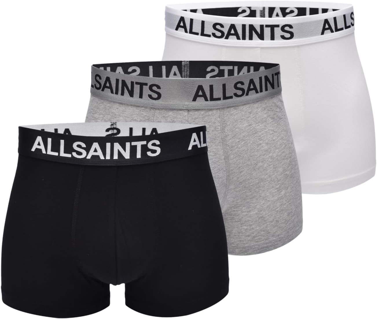 AllSaints 3pk Organic Cotton Trunk (CONTOUR POUCH)